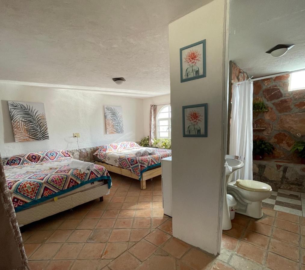 Jardin Quinta Las Fuentes Cabanas, Valsequillo. Puebla Extérieur photo