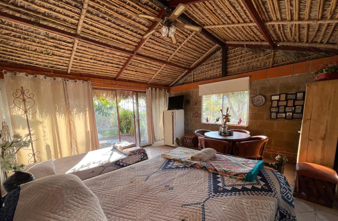 Jardin Quinta Las Fuentes Cabanas, Valsequillo. Puebla Extérieur photo