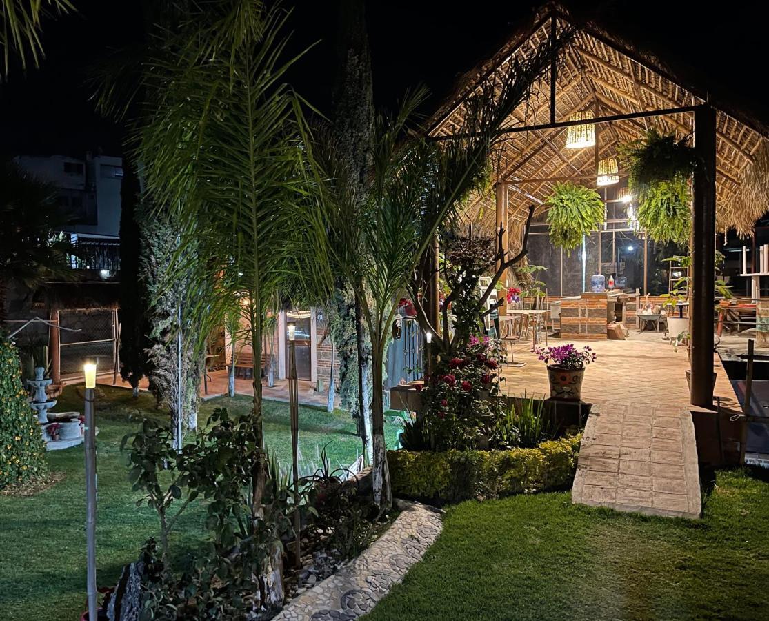 Jardin Quinta Las Fuentes Cabanas, Valsequillo. Puebla Extérieur photo