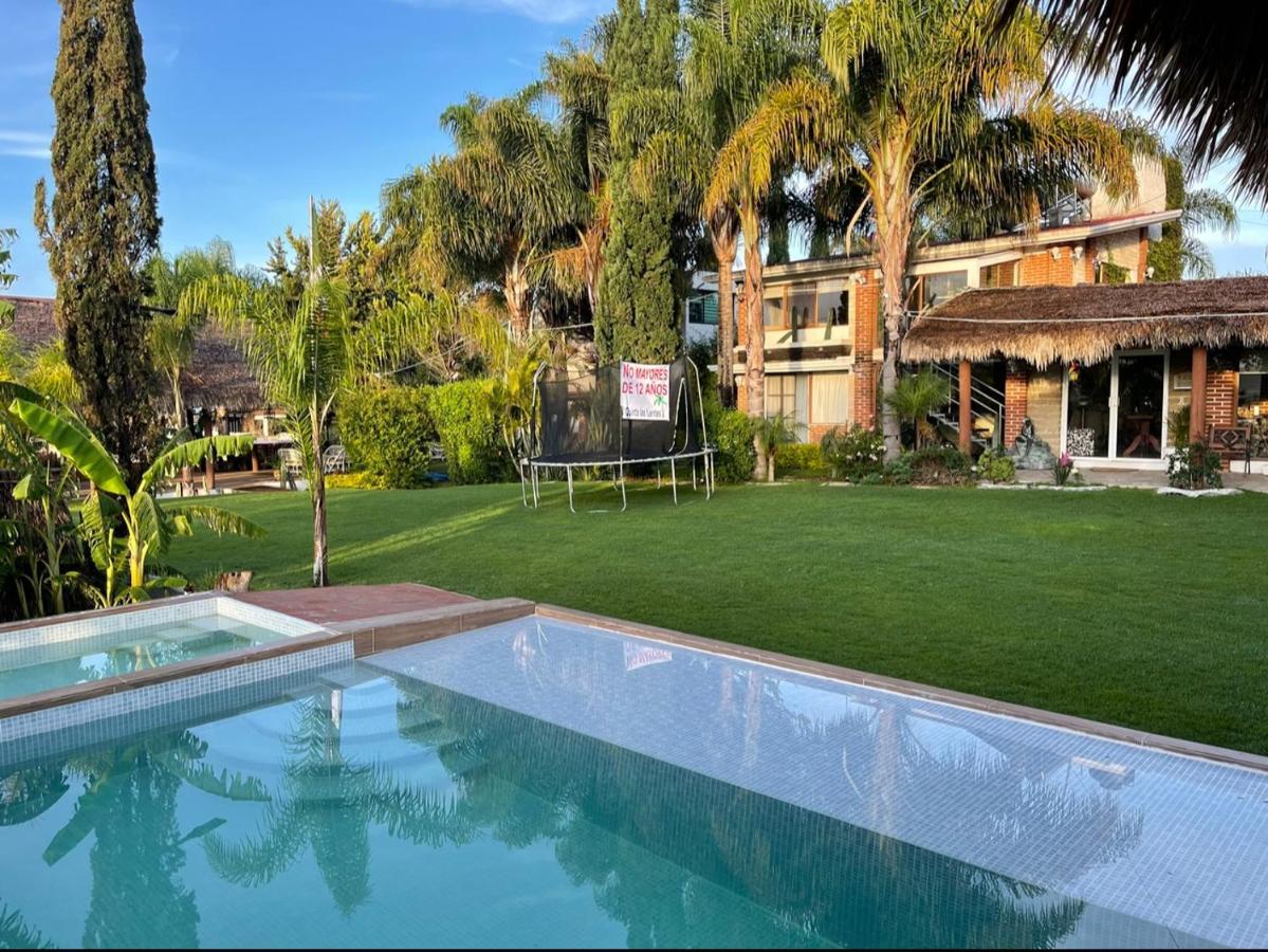 Jardin Quinta Las Fuentes Cabanas, Valsequillo. Puebla Extérieur photo